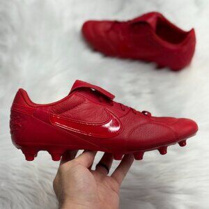 Nike Premier 3 FG Fire Red White Mens HM0265-600 VNDS Sz 9.5